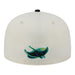Adult Tampa Bay Rays New Era Chrome 2 Tone Chain Stitch Logo 59FIFTY Fitted Hat - Men's