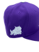New Era Fitted Hat Adult TCU Horned Frogs New Era Purple Horns Up Custom Side Patch 59FIFTY Fitted Hat - Men's