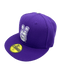 New Era Fitted Hat Adult TCU Horned Frogs New Era Purple Horns Up Custom Side Patch 59FIFTY Fitted Hat - Men's