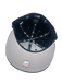 Adult Texas Rangers New Era Black/White Basic 59FIFTY Fitted Hat - Men's