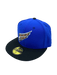 Adult Washington Capitals New Era Blue/Black Great 8 Custom Side Patch 59FIFTY Fitted Hat - Men's