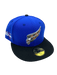 Adult Washington Capitals New Era Blue/Black Great 8 Custom Side Patch 59FIFTY Fitted Hat - Men's