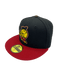 New Era Fitted Hat Adult Worcester Woo Sox New Era Black/Red Custom 59FIFTY Fitted Hat - Men's