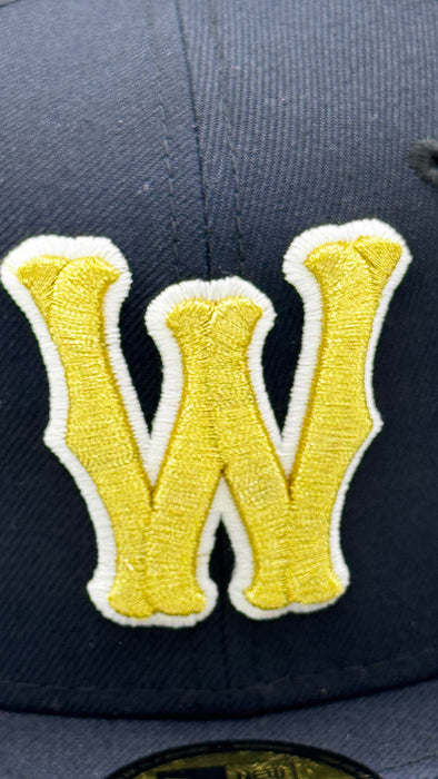 Adult Worchester Woo Sox New Era Pinky Woo Custom Side Patch 59FIFTY Fitted Hat - Men's
