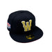 Adult Worchester Woo Sox New Era Pinky Woo Custom Side Patch 59FIFTY Fitted Hat - Men's
