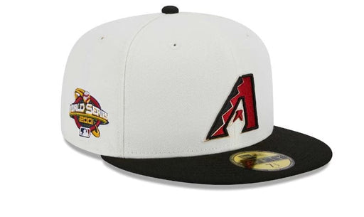 Men's New Era Red Arizona Diamondbacks White Logo 59FIFTY Fitted Hat