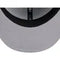 New Era Fitted Hat Atlanta Braves Black On Black White Outline 59Fifty Color Basic Fitted