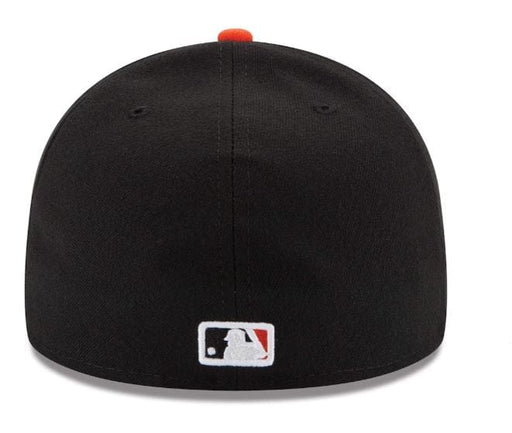New Era Fitted Hat Baltimore Orioles New Era Black Alternate Authentic Collection On-Field 59FIFTY Fitted Hat
