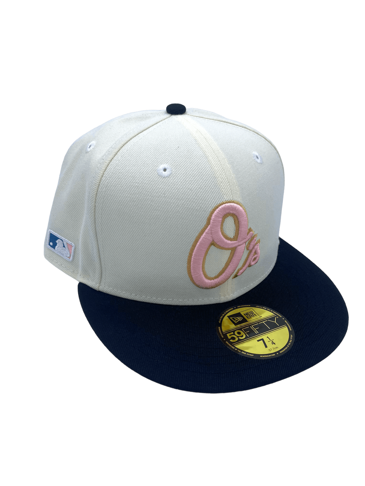 Anaheim Angels navy blue pink underbrim side patch cap city drop