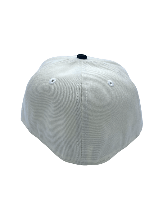 Men's Baltimore Orioles New Era Cream/Black Chrome Sutash 59FIFTY Fitted Hat