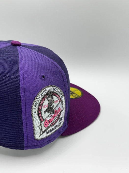 Baltimore Orioles Ooze Custom Side Patch 59FIFTY Fitted Hat