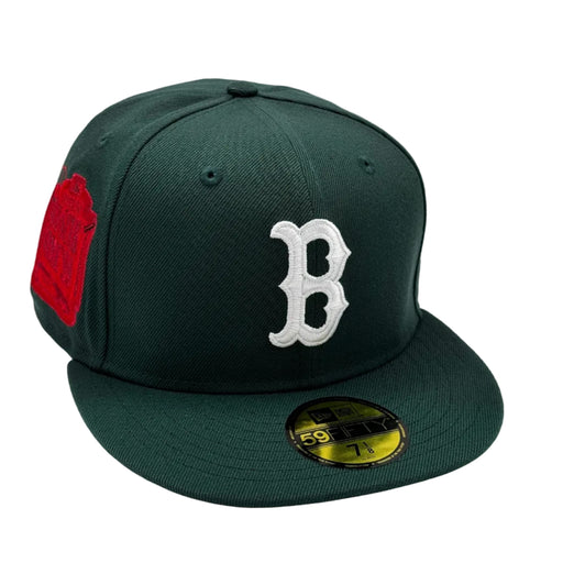 Boston Red Sox New Era 502 Custom Side Patch 59FIFTY Fitted Hat