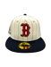 Boston Red Sox New Era Chrome Historic Pinstripe Side Patch 59FIFTY Fitted Hat - Men's