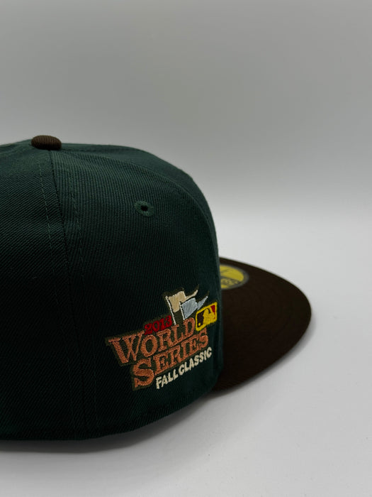 New Era Fitted Hat Boston Red Sox New Era Fenway Fall Classic Custom Side Patch 59FIFTY Fitted Hat