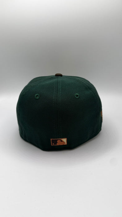 New Era Fitted Hat Boston Red Sox New Era Fenway Fall Classic Custom Side Patch 59FIFTY Fitted Hat