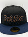 New Era Fitted Hat Boston Red Sox New Era Gothic Script Custom Side Patch 59FIFTY Fitted Hat