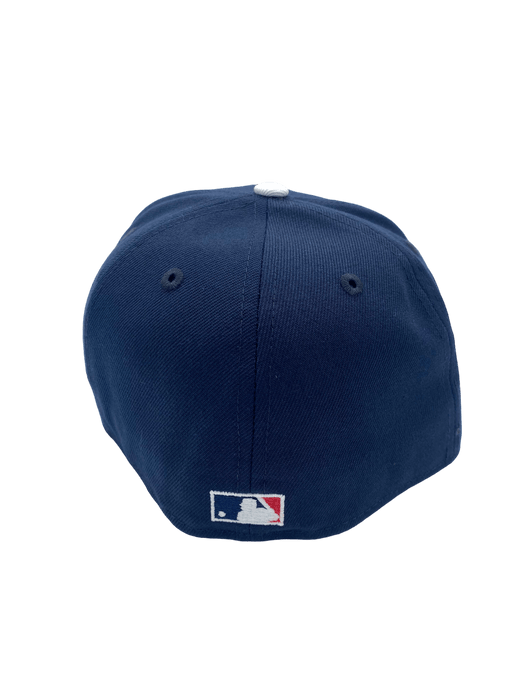 Boston Red Sox New Era Navy Custom Combo Side Patch 59FIFTY Fitted Hat - Men's