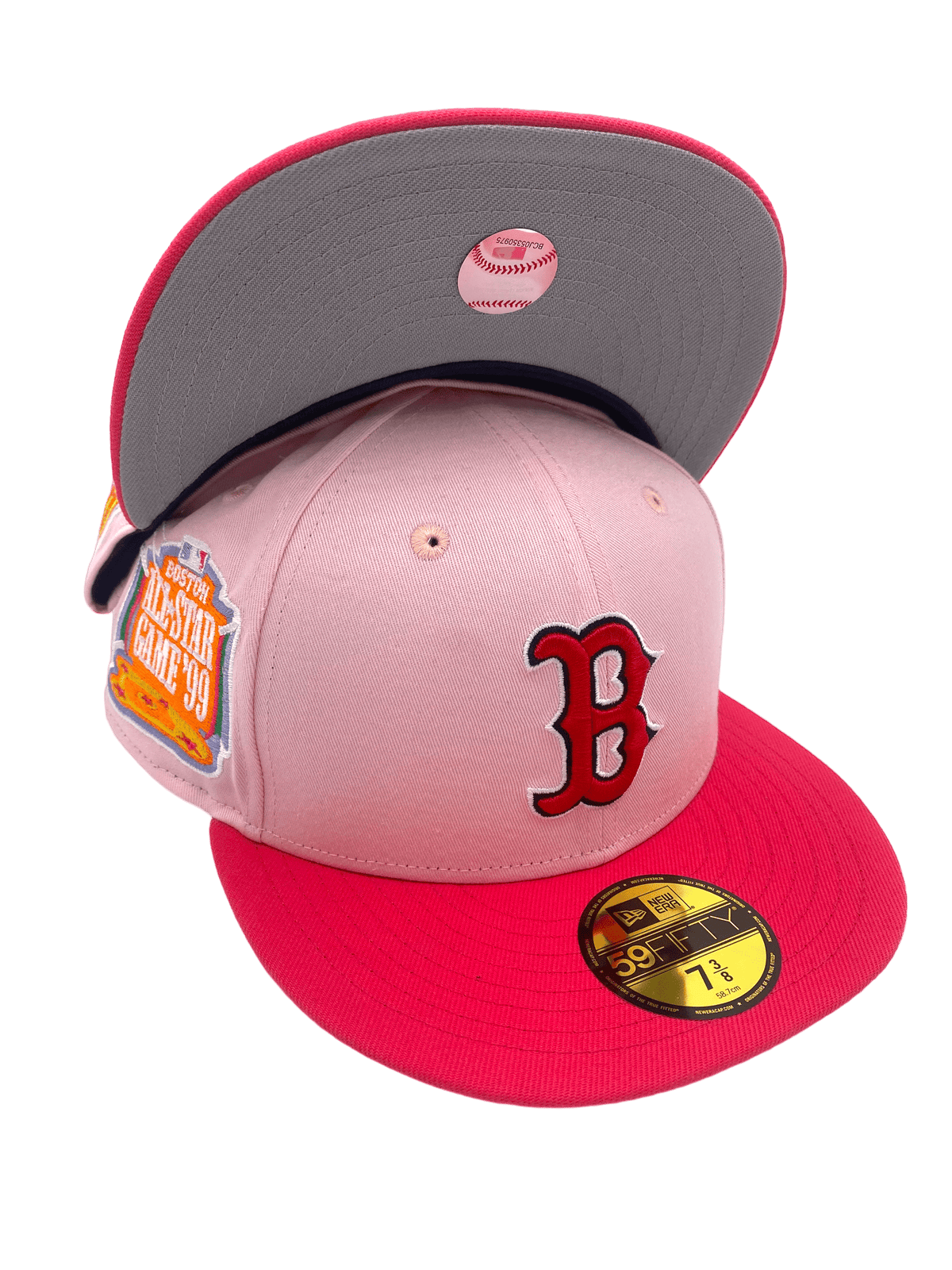 Blue New Era MLB Boston Red Sox Patch 59FIFTY Cap