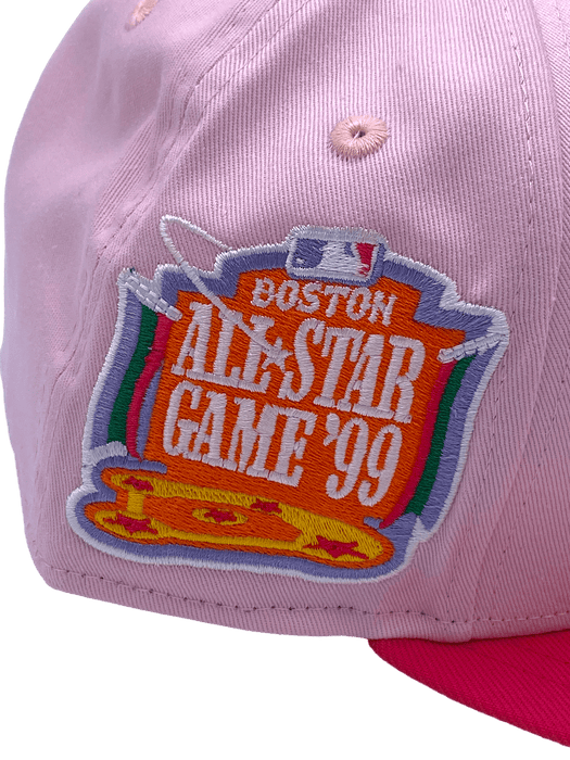 Mitchell & Ness New Jersey Nets black, pink UV Snapback hat cap
