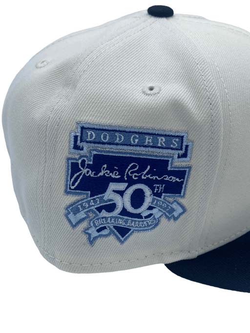 New Era Men's Navy, Red Atlanta Braves 2023 Jackie Robinson Day 59FIFTY  Fitted Hat