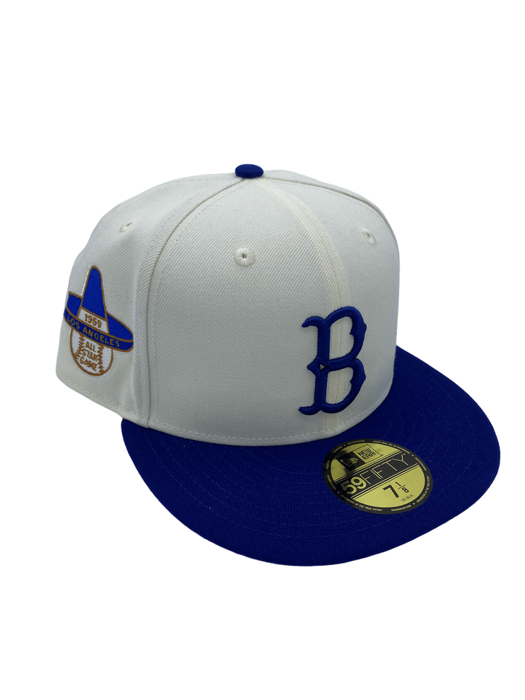 Brooklyn DODGERS MLB side striper 59FIFTY New Era cap