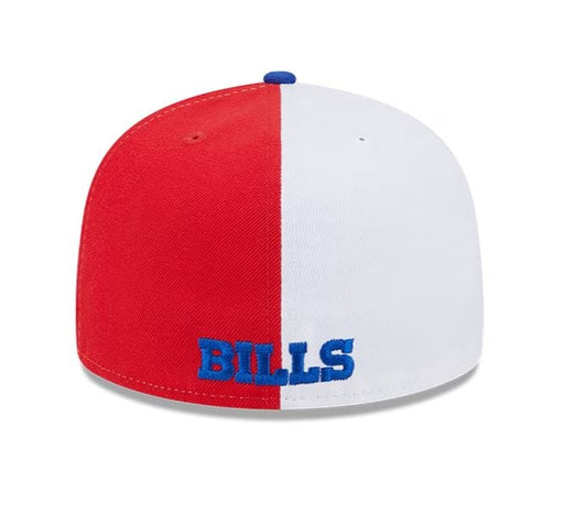 Men's Buffalo Bills New Era NFL 2023 Training Camp Royal Blue Throwback Logo 39THIRTY Flex Fit Hat S/M / Royal Blue
