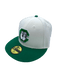 New Era Fitted Hat Chattanooga Lookouts New Era Chrome/Green Custom Side Patch 59FIFTY Fitted Hat - Men's