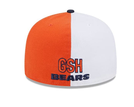 New Era Fitted Hat Chicago Bears New Era Orange/Navy 2023 Sideline 59FIFTY Fitted Hat - Men's
