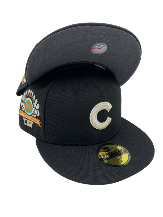 chicago cubs hat black