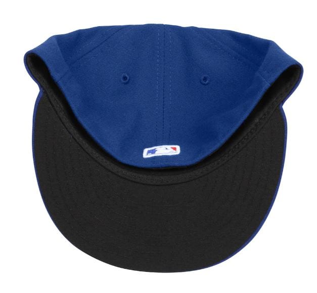 New Era Fitted Hat Chicago Cubs New Era Blue Authentic Collection On Field 59FIFTY Fitted Hat