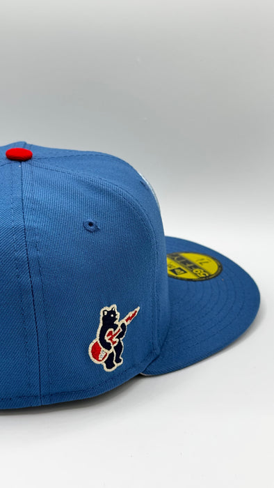 Chicago Cubs New Era City Connect Remix Custom Side Patch 59FIFTY Fitted Hat
