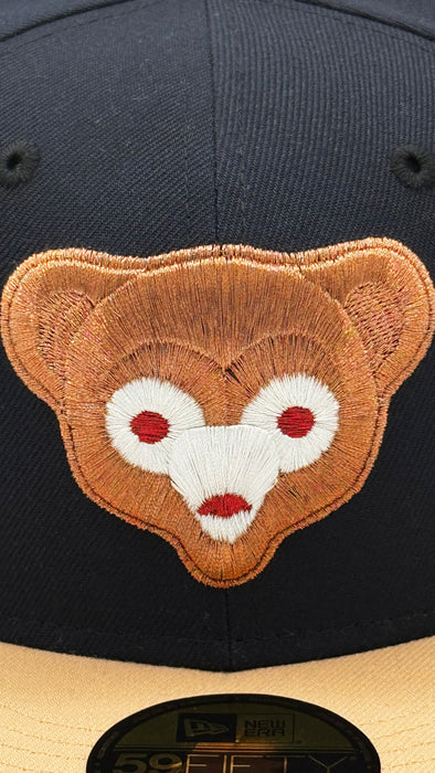 Chicago Cubs New Era Caramel Cubbies Side Patch 59FIFTY Fitted Hat