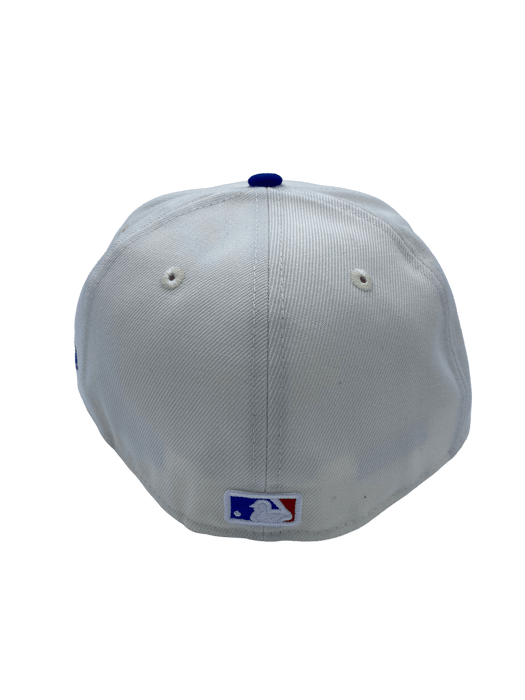 Chicago Cubs New Era Off White Retro Side Patch 59FIFTY Fitted Hat, 7 7/8 / Off White