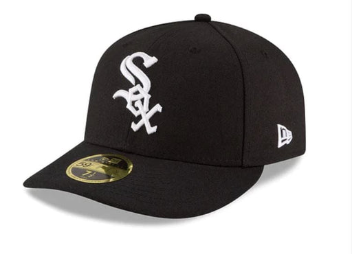 New Era Fitted Hat Chicago White Sox New Era 2023 Authentic Collection Low Profile Black 59FIFTY Fitted Hat
