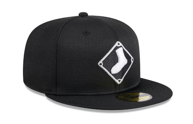 Chicago White Sox New Era Black 2024 Batting Practice 59FIFTY Fitted Hat - Men's