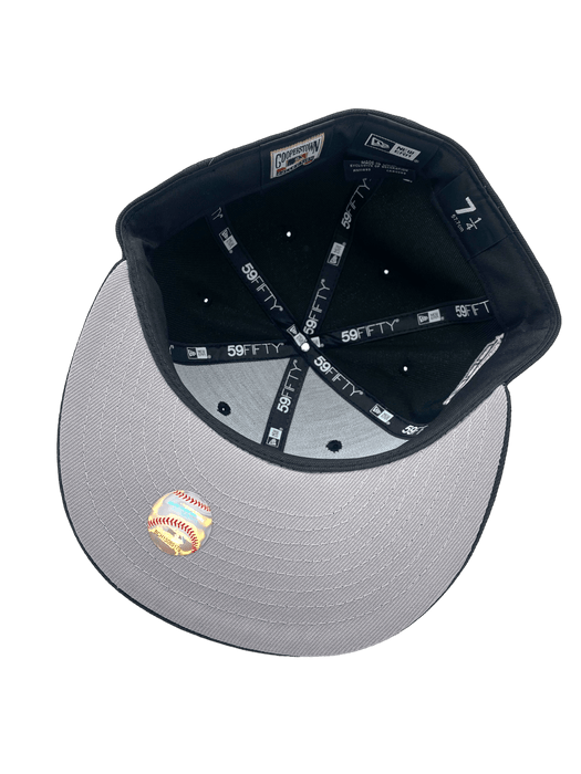 Chicago White Sox New Era Black Custom Combo Side Patch 59FIFTY Fitted Hat - Men's