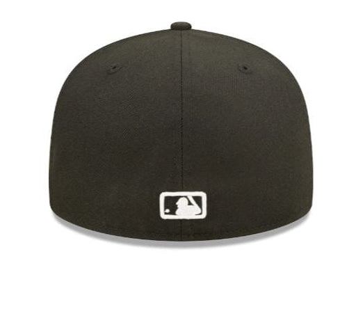 New Era Fitted Hat Chicago White Sox New Era Black White Collection 59FIFTY Fitted Hat