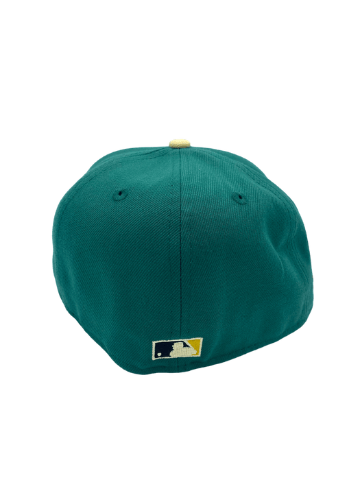 New Era Fitted Hat Chicago White Sox New Era Emerald Green Custom Side Patch 59FIFTY Fitted Hat - Men's