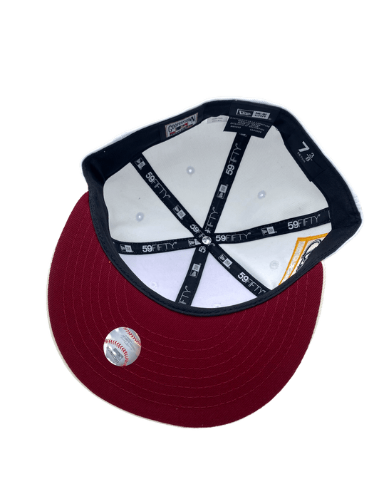Chicago White Sox New Era White SP Custom Side Patch 59FIFTY Fitted Hat