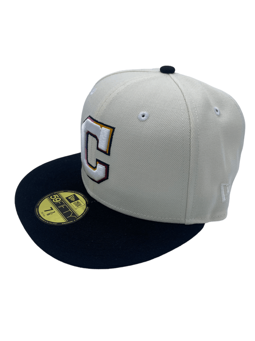 Vintage Genuine Merchandise Cleveland Indians Gray 59Fifty New Era Hat