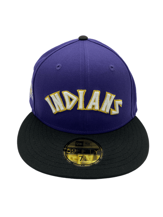 Cleveland New Era Purple/Black Custom VP 1.0 Side Patch 59FIFTY Fitted Hat