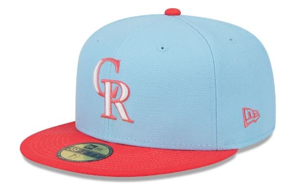 Colorado Rockies New Era 2023 Blue/Red Color Pack Custom 59FIFTY Fitte ...