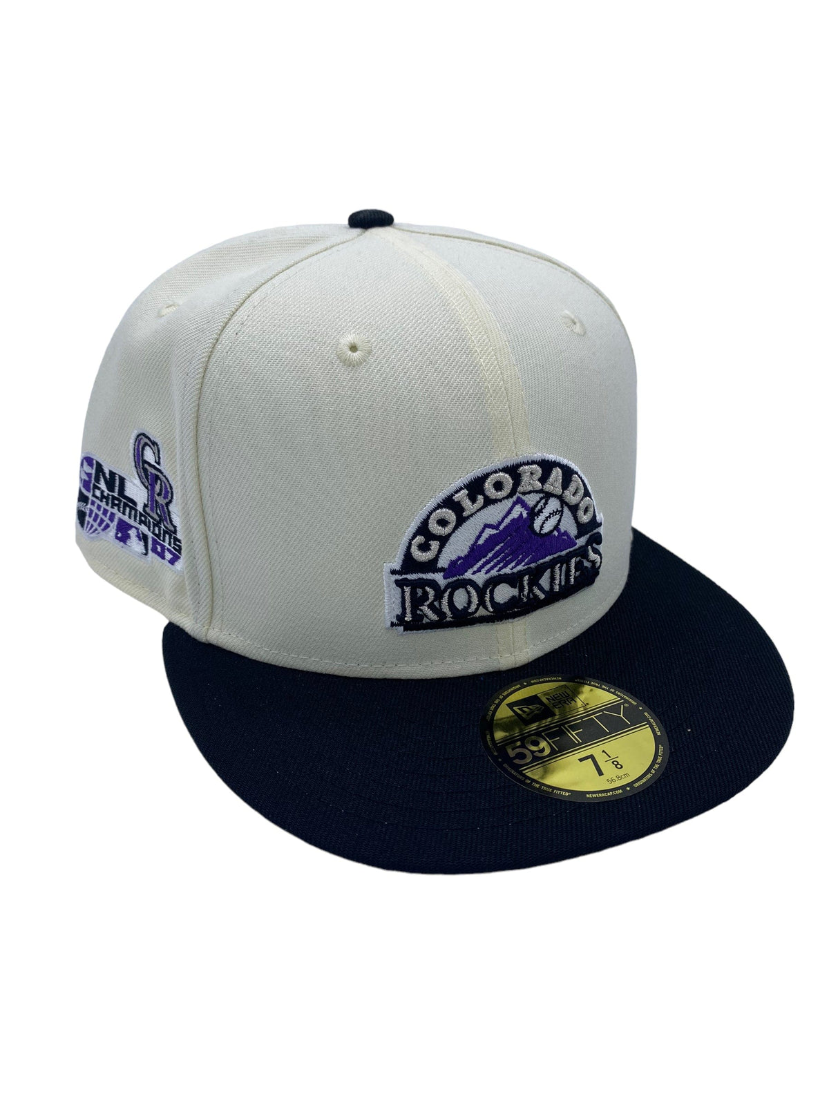 Las Vegas Raiders Fitted New Era 59FIFTY NL Logo Black Hat Cap