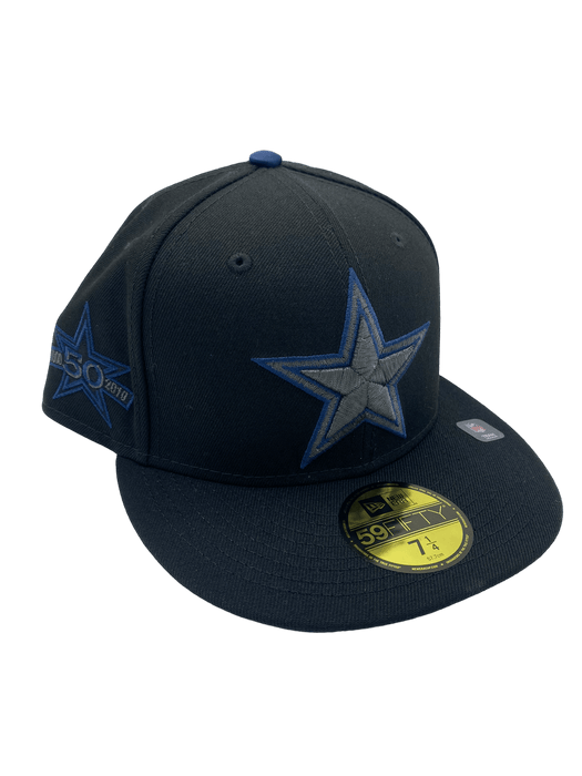 Dallas Cowboys New Era Main Patch 59FIFTY Fitted Hat - Black