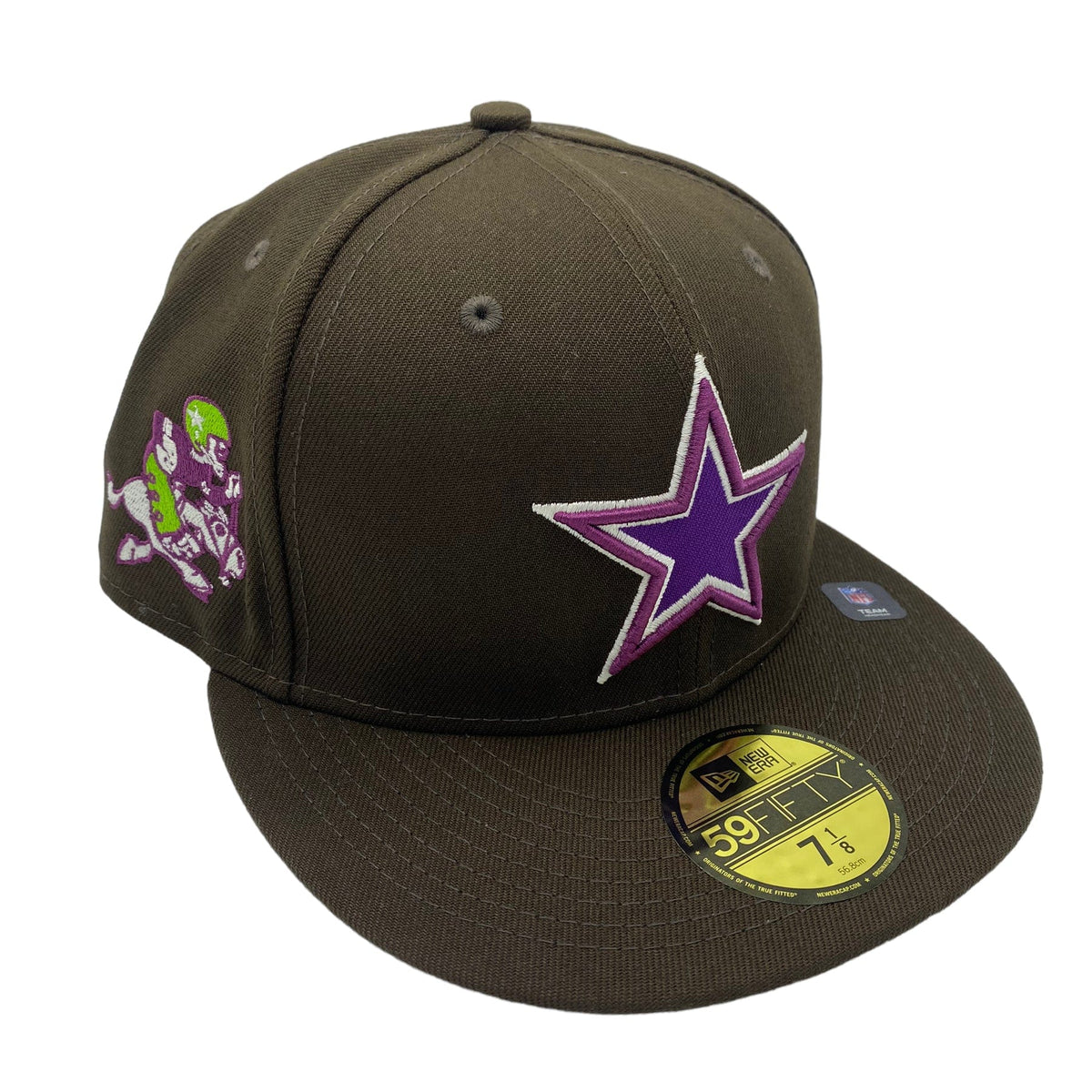 Exclusive New Era Anaheim Angels Hat MLB Club Size 7 1/4 Blue / Purple 