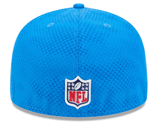 New Era Fitted Hat Detroit Lions New Era Blue 2024 Sideline 59FIFTY Fitted Hat - Men's