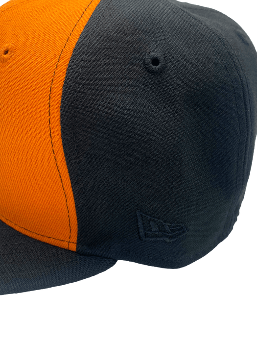 Detroit Lions New Era Orange/Black Custom Campus Patch 59FIFTY Fitted Hat