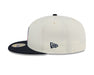 New Era Fitted Hat Detroit Tigers New Era Chrome/Navy 2 Tone 59FIFTY Fitted Hat