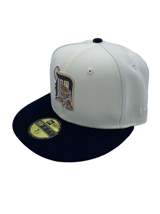 Detroit Tigers New Era Side Patch 59FIFTY Fitted Hat - Black