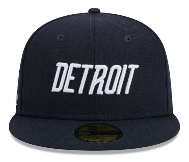 New Era Fitted Hat Detroit Tigers New Era Navy 2024 City Connect 59FIFTY Fitted Hat
